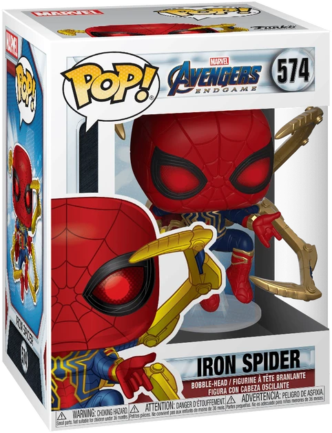 FUNKO POP! Vinilinė figūrėlė: Avengers Endgame - Iron Spider aprašymas - Prekės nuotrauka