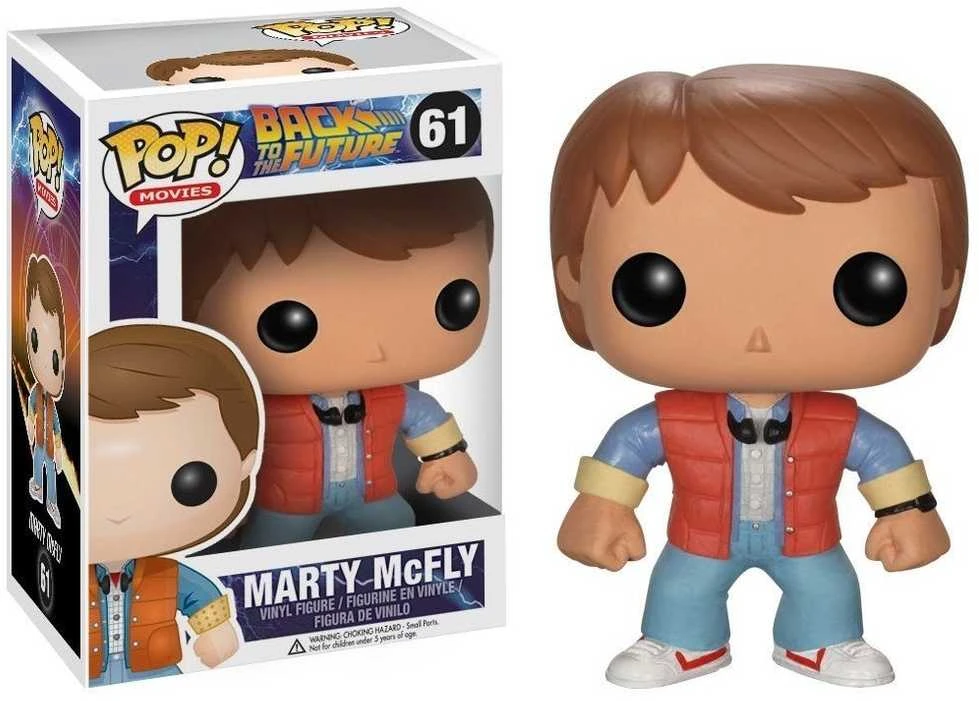 FUNKO POP! Vinilinė figūrėlė: Back To The Future - Marty McFly, 9 cm aprašymas - Prekės nuotrauka