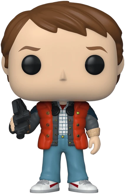 FUNKO POP! Vinilinė figūrėlė: Back To The Future - Marty in puffy vest, 9 cm