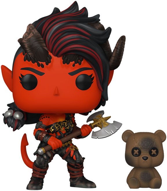 FUNKO POP! Vinilinė figūrėlė: Baldur´s Gate - Karlach with Clive, ~9 cm