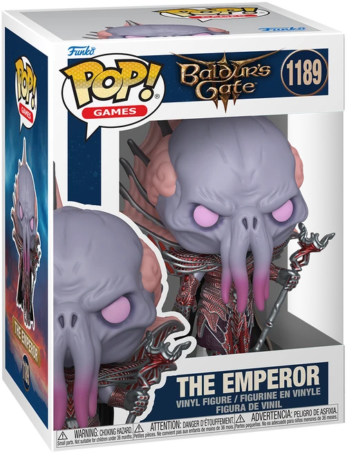 FUNKO POP! Vinilinė figūrėlė: Baldur’s Gate - The Emperor, 9.5 cm