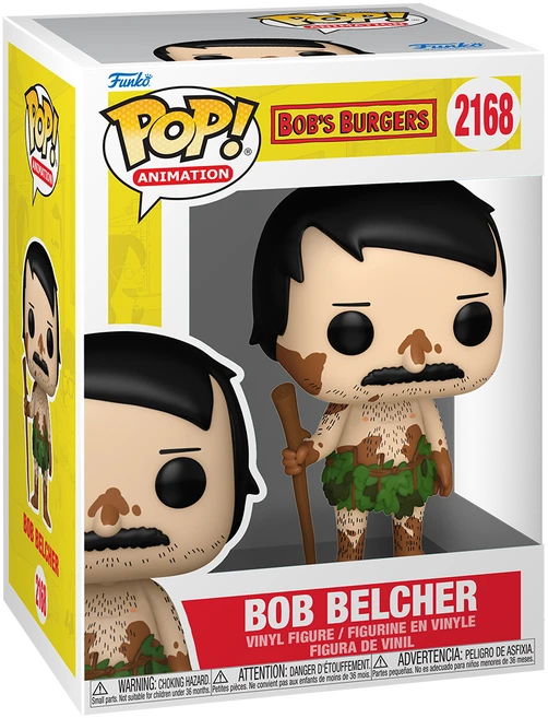 FUNKO POP! Vinilinė figūrėlė: Bob's Burgers - Bob Belcher, 9 cm