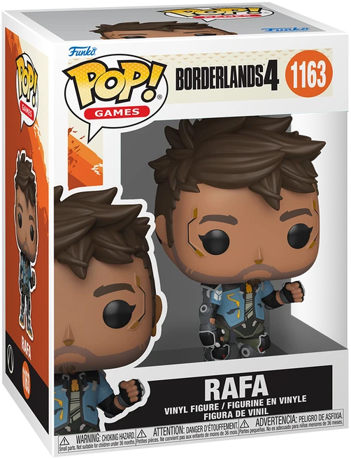 FUNKO POP! Vinilinė figūrėlė: Borderlands 4 - Rafa, ~10 cm