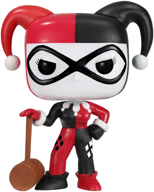 FUNKO POP! Vinilinė figūrėlė: DC - Harley Quinn with Mallet, 9 cm
