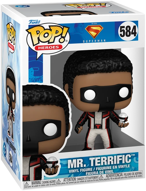 FUNKO POP! Vinilinė figūrėlė: Superman - Mr. Terrific, 9 cm