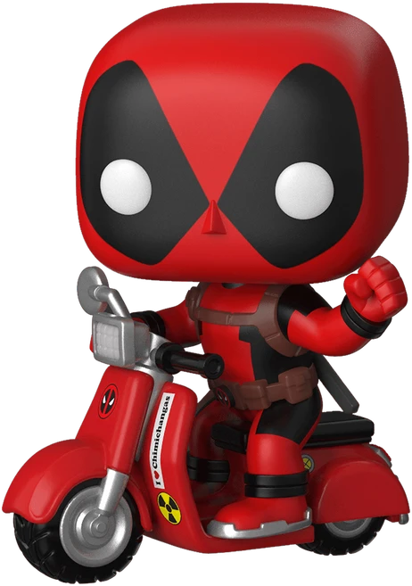 FUNKO POP! Vinilinė figūrėlė: Deadpool - Deadpool & Scooter, 10 cm
