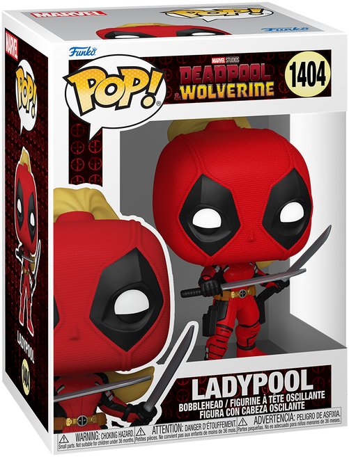 FUNKO POP! Vinilinė figūrėlė: Deadpool & Wolverine - Ladypool aprašymas - Prekės nuotrauka