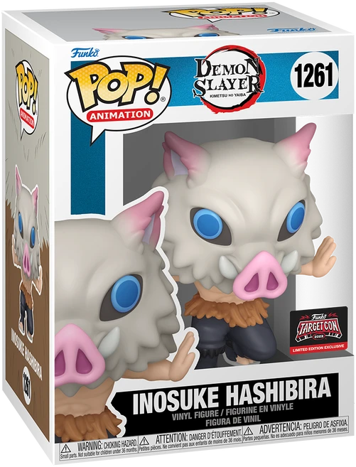 FUNKO POP! Vinilinė figūrėlė Demon Slayer: Inosuke Hashibira