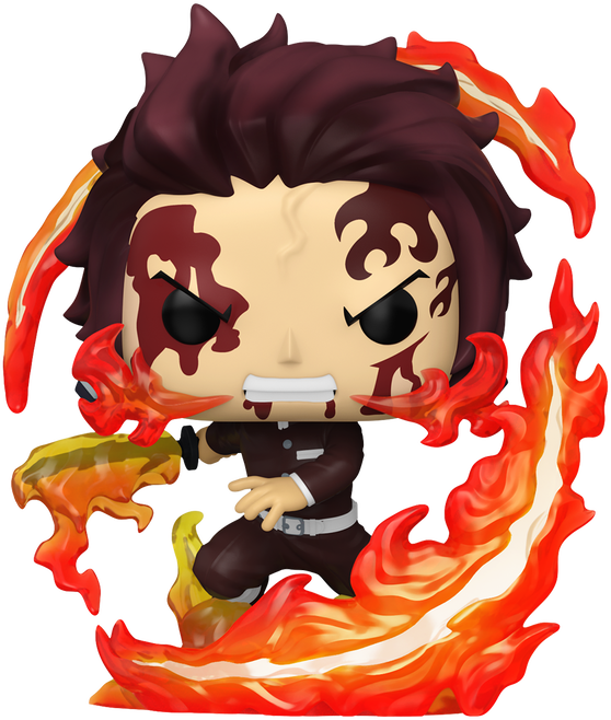 FUNKO POP! Vinilinė figūrėlė: Demon Slayer - Tanjiro Kamado, 9 cm