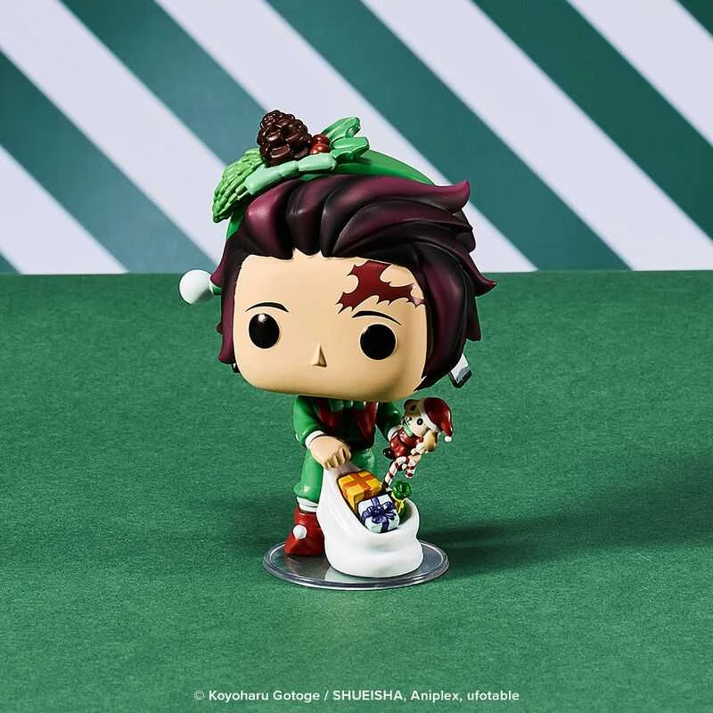 FUNKO POP! Vinilinė figūrėlė: Demon Slayer - Tanjiro Kamado, 9 cm