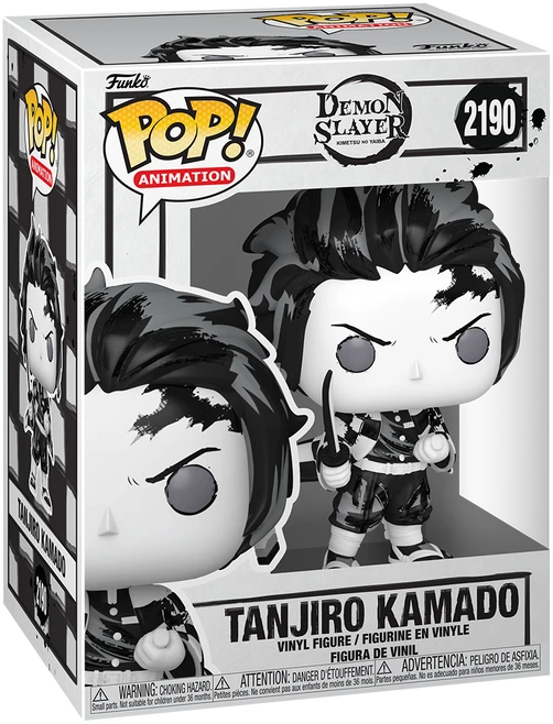 FUNKO POP! Vinilinė figūrėlė: Demon Slayer - Tanjiro Kamado, 9 cm