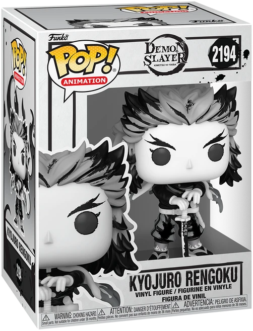 FUNKO POP! Vinilinė figūrėlė: Demon Slayer - Kyojuro Rengoku, 9 cm