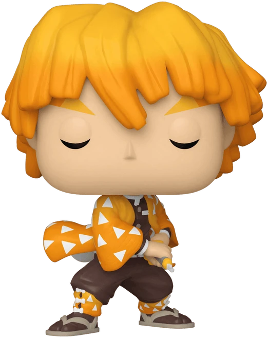 FUNKO POP! Vinilinė figūrėlė: Demon Slayer - Zenitsu Agatsuma, 9 cm aprašymas - Prekės nuotrauka