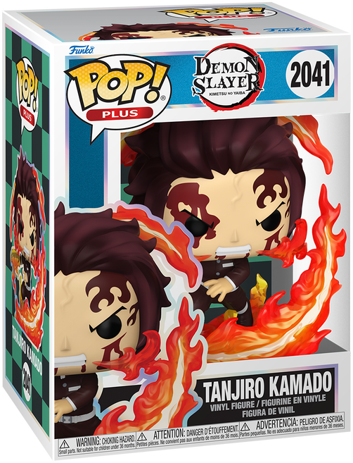 FUNKO POP! Vinilinė figūrėlė: Demon Slayer - Tanjiro Kamado, 9 cm