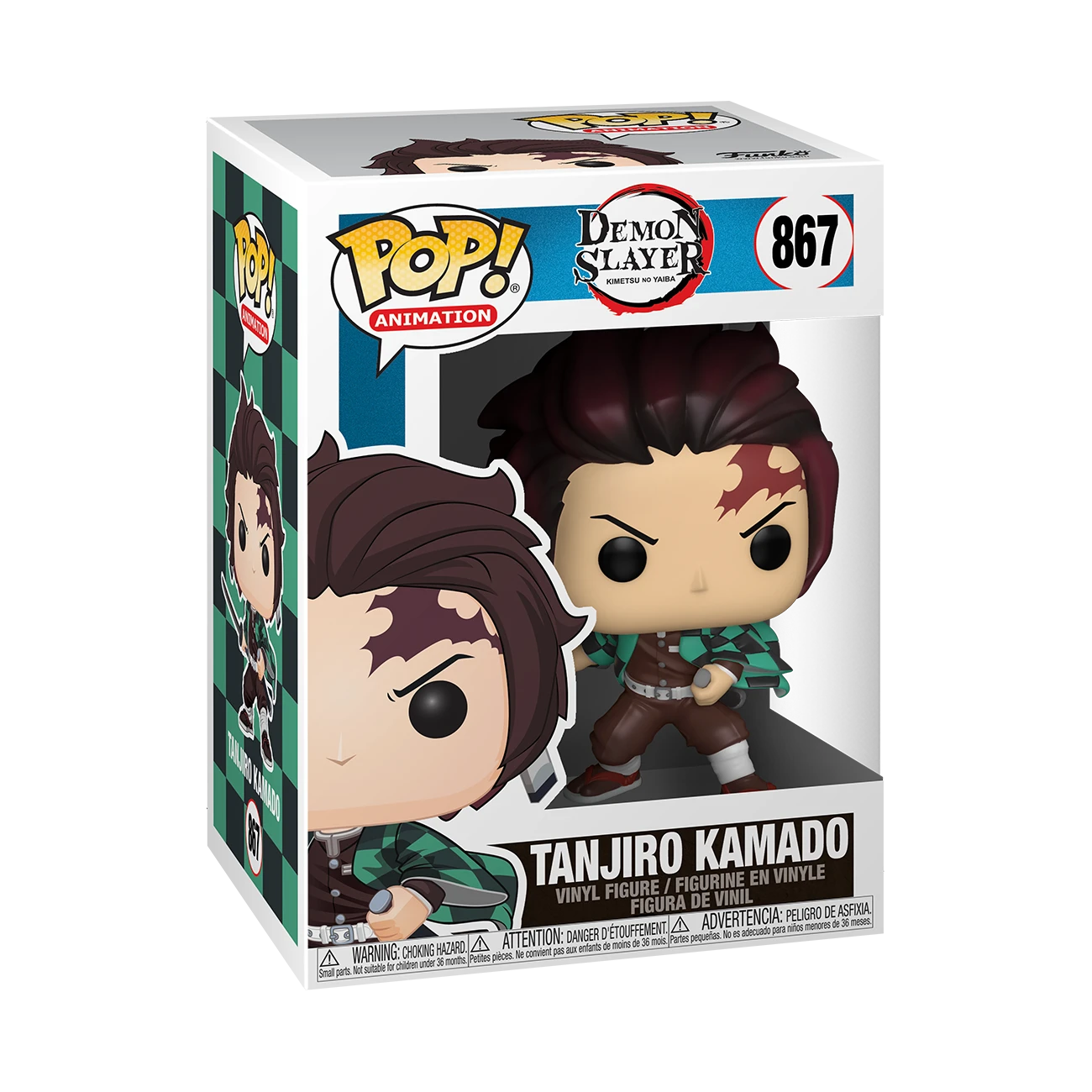FUNKO POP! Vinilinė figūrėlė: Demon Slayer - Tanjiro Kamado
