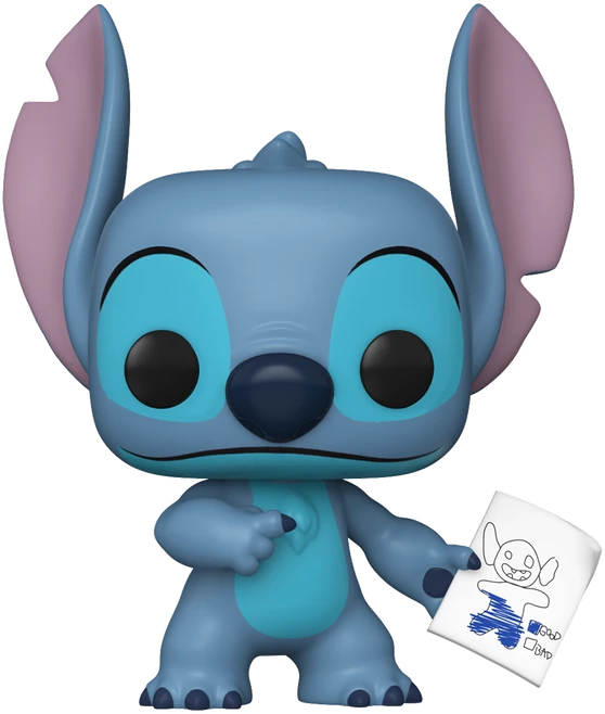 FUNKO POP! Vinilinė figūrėlė: Disney: Lilo & Stitch - Stitch with Mood Chart (w/ Chase)