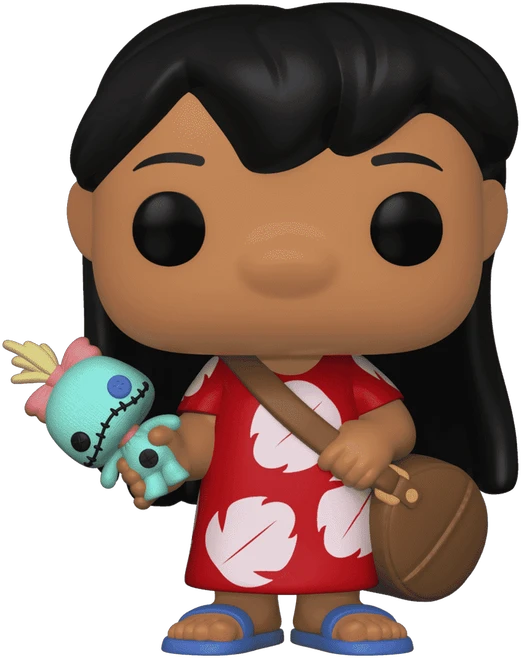 FUNKO POP! Vinilinė figūrėlė: Disney: Lilo & Stitch - Lilo with Scrump, 9 cm aprašymas - Prekės nuotrauka