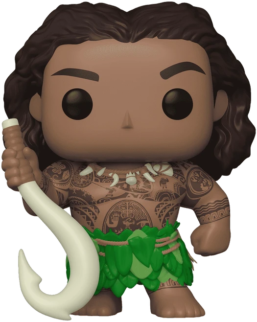 FUNKO POP! Vinilinė figūrėlė: Disney: Moana 2 - Maui, 9 cm