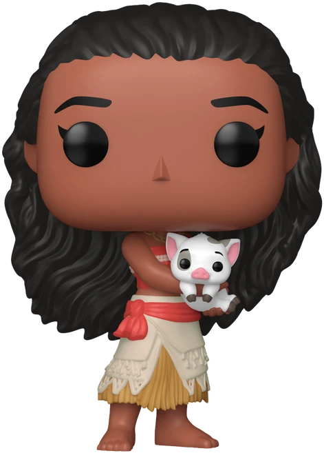 FUNKO POP! Vinilinė figūrėlė: Disney Moana - Moana su Pua, ~9 cm
