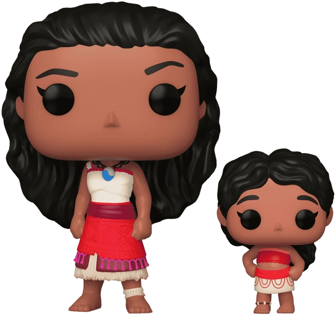 FUNKO POP! Vinilinė figūrėlė: Disney: Moana 2 - Moana & Little Sis Simea, 9 cm aprašymas - Prekės nuotrauka