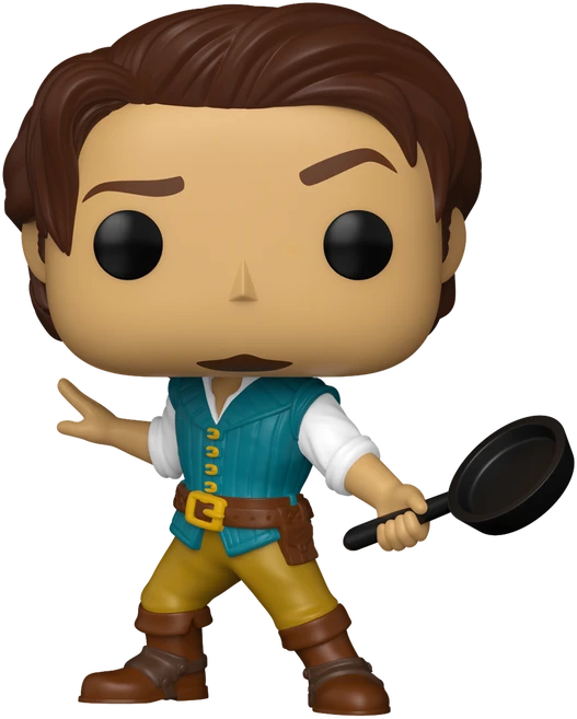 FUNKO POP! Vinilinė figūrėlė: Disney: Tangled - Flynn with Frying Pan, 9 cm aprašymas - Prekės nuotrauka