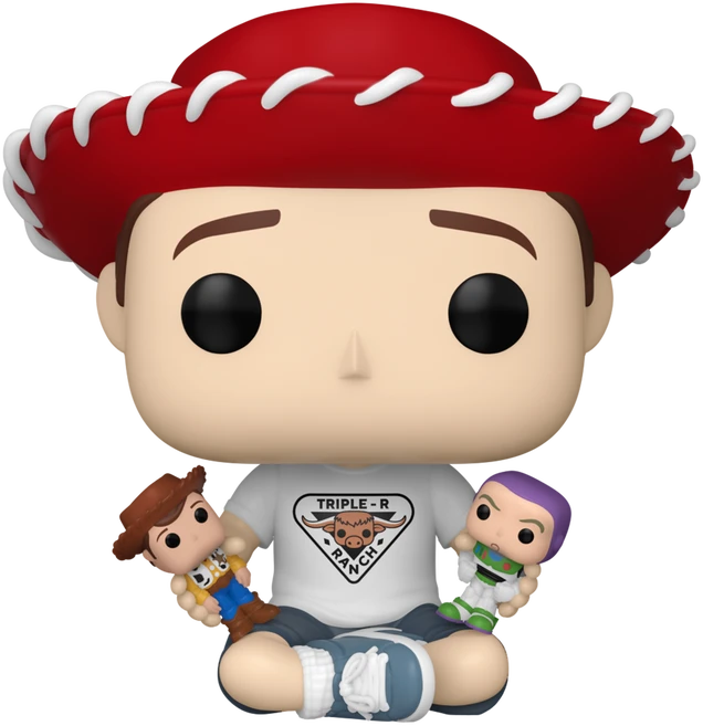 FUNKO POP! Vinilinė figūrėlė: Disney: Toy Story - Andy, 9 cm
