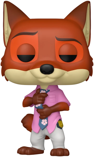 FUNKO POP! Vinilinė figūrėlė: Zootropolis 2 - Nick Wilde, 9 cm
