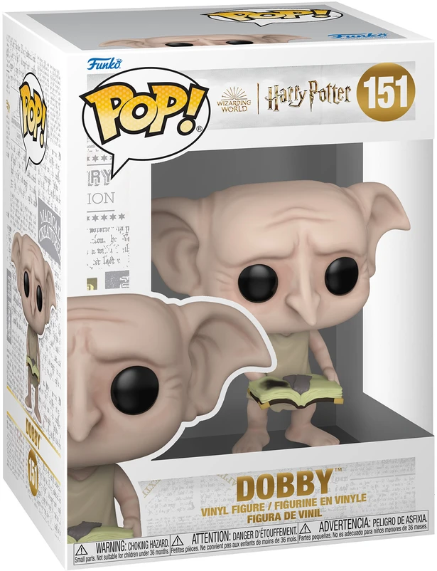 FUNKO POP! Vinilinė figūrėlė: Harry Potter - Dobby, 9 cm