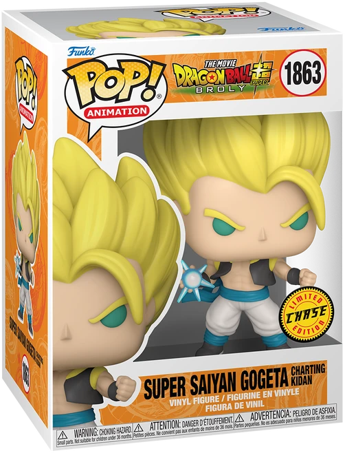 FUNKO POP! Vinilinė figūrėlė: Dragon Ball Super: Broly - Gogeta, 9 cm