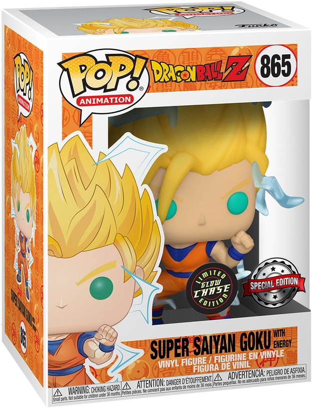 FUNKO POP! Vinilinė figūrėlė: Dragon Ball Z - Super Saiyan Goku, 9.5 cm aprašymas - Prekės nuotrauka