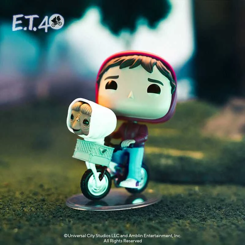 FUNKO POP! Vinilinė figūrėlė: E.T. - Elliotas su E.T.
