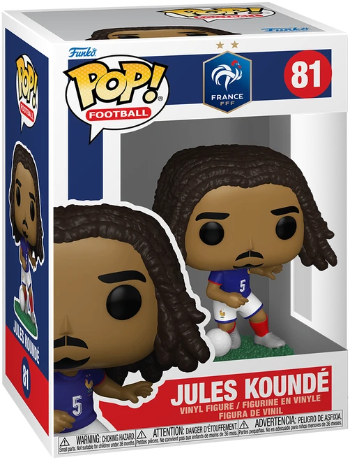 FUNKO POP! Vinilinė figūrėlė: Football France - Jules Kounde, 9 cm