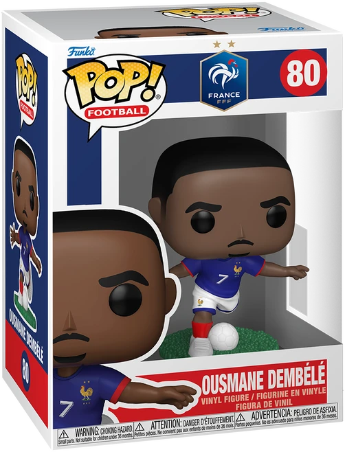 FUNKO POP! Vinilinė figūrėlė: Football France - Ousmane Dembele, 9 cm