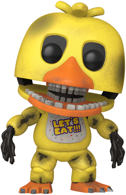 FUNKO POP! Vinilinė figūrėlė: Five Nights at Freddy´s - Withered Chica, 9 cm aprašymas - Prekės nuotrauka