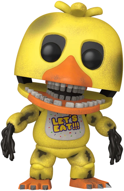 FUNKO POP! Vinilinė figūrėlė: Five Nights at Freddy´s - Withered Chica, 9 cm aprašymas - Prekės nuotrauka