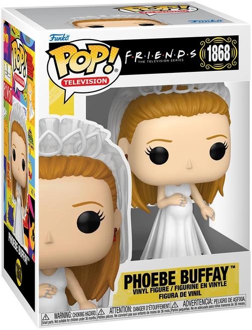 FUNKO POP! Vinilinė figūrėlė: Friends - Phoebe Buffay, 9 cm