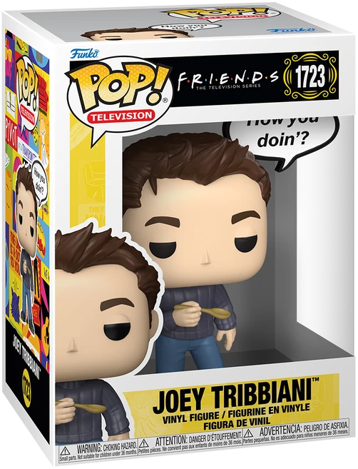 FUNKO POP! Vinilinė figūrėlė: Friends - Joey Tribbiani, 9 cm