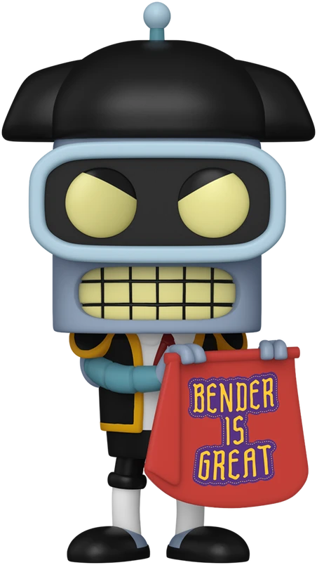 FUNKO POP! Vinilinė figūrėlė: Futurama - Bender (Matador)