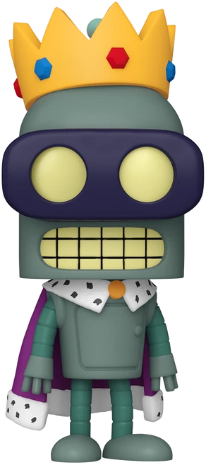 FUNKO POP! Raktų pakabutis: Futurama - King Bender, 9 cm