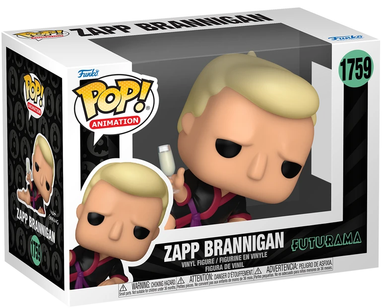 FUNKO POP! Vinilinė figūrėlė: Futurama - Zapp Brannigan, 9 cm