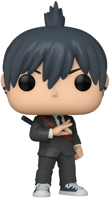 FUNKO POP! Vinilinė figūrėlė: Chainsaw Man - Aki Hayakawa, 10 cm
