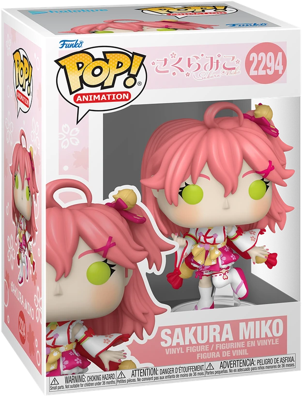 FUNKO POP! Vinilinė figūrėlė: Hololive - Sakura Miko, 9 cm