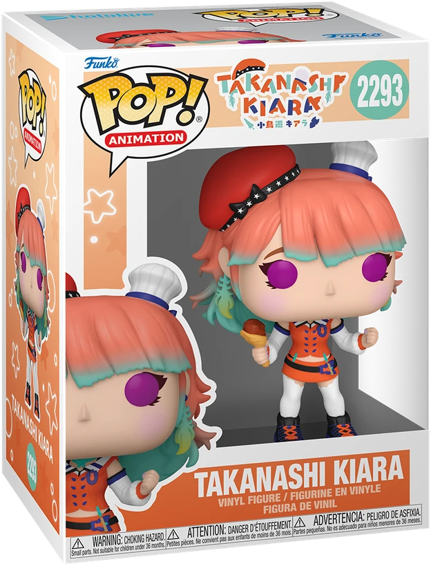 FUNKO POP! Vinilinė figūrėlė: Hololive - Takanashi Kiara, 9 cm