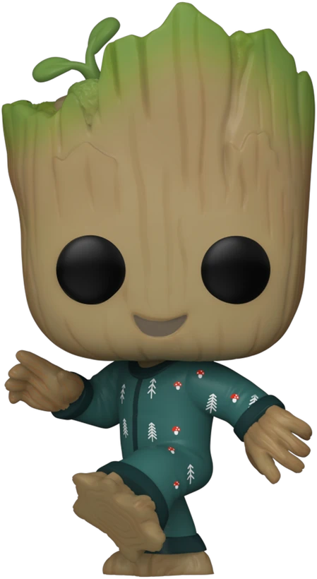 FUNKO POP! Vinilinė figūrėlė: I Am Groot - Groot in PJs (dancing)