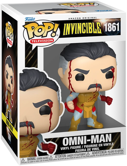 FUNKO POP! Vinilinė figūrėlė: Invincible - Omni-Man, 9 cm
