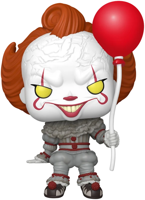 FUNKO POP! Vinilinė figūrėlė: IT - Pennywise with Balloon (Shelf Sitter)