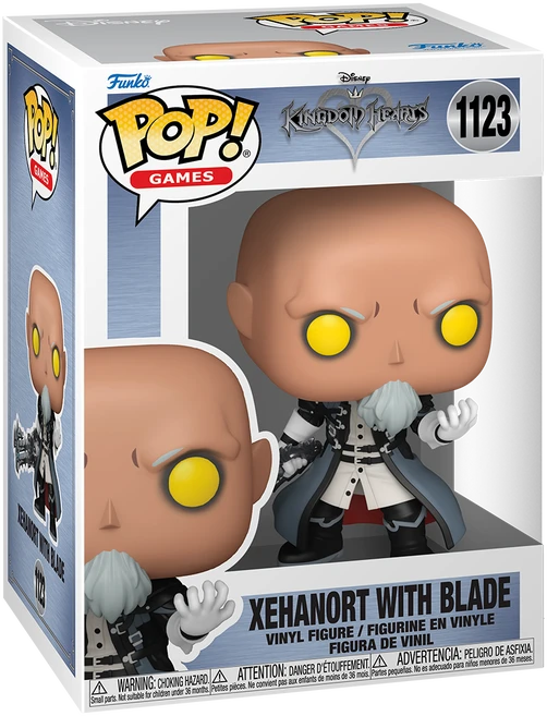 FUNKO POP! Vinilinė figūrėlė: Kingdom Hearts - Xehanort with Blade, 9 cm