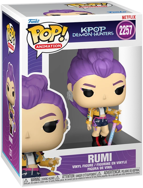 FUNKO POP! Vinilinė figūrėlė: Kpop Demon Hunters - Rumi, 9 cm