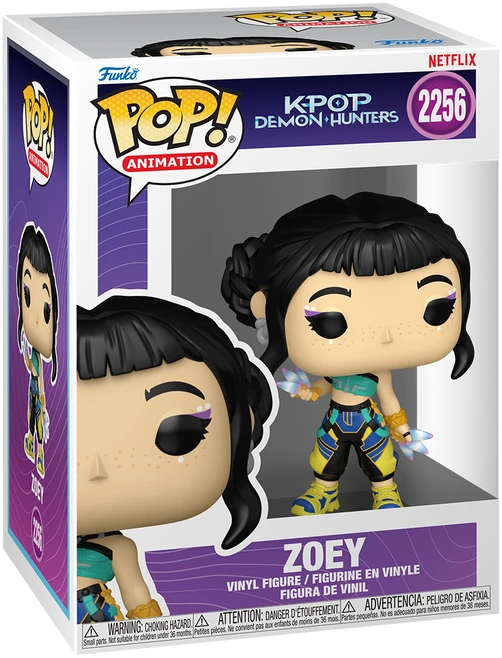 FUNKO POP! Vinilinė figūrėlė: Kpop Demon Hunters - Zoey, 9 cm