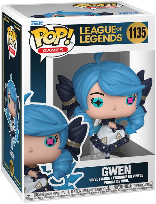 FUNKO POP! Vinilinė figūrėlė: League of Legends - Gwen, 9 cm